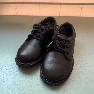 Leather Amilio Black Dress Shoes